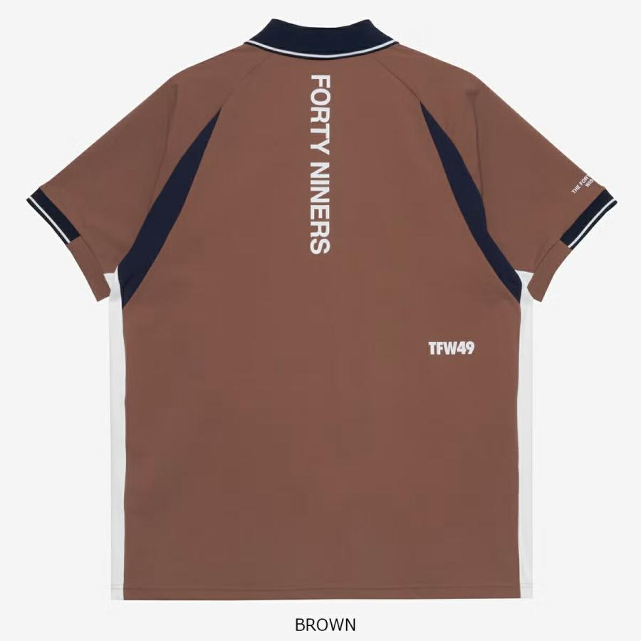 TFW49 2026年春夏モデル メンズ LINE SLEEVE POLO 半袖シャツ
