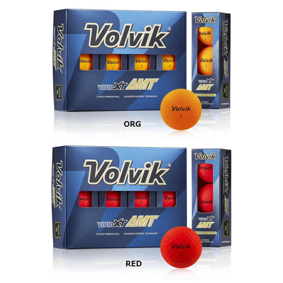 【あす楽】ボルビック ゴルフボール 1ダース Volvik VIVID XT AMT 【21】｜powergolf-y｜03