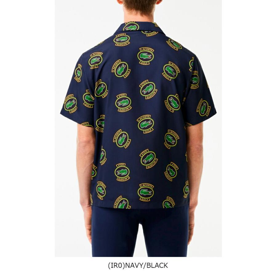新品 ラコステ LACOSTE ストレッチゴルフオープンネックシャツ 半袖 XS 特価】ラコステ 春夏モデル メンズ ウルトラドライ オープンネック 総