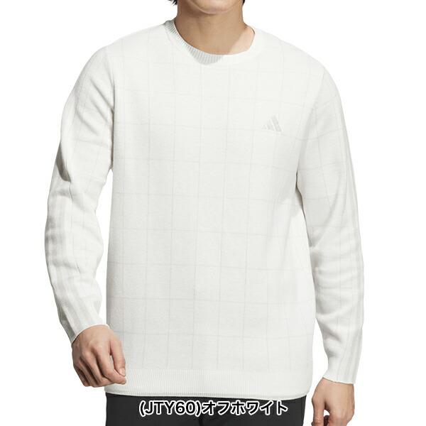 アディダス ゴルフ 2024年秋冬モデル メンズ adidas クルーネック