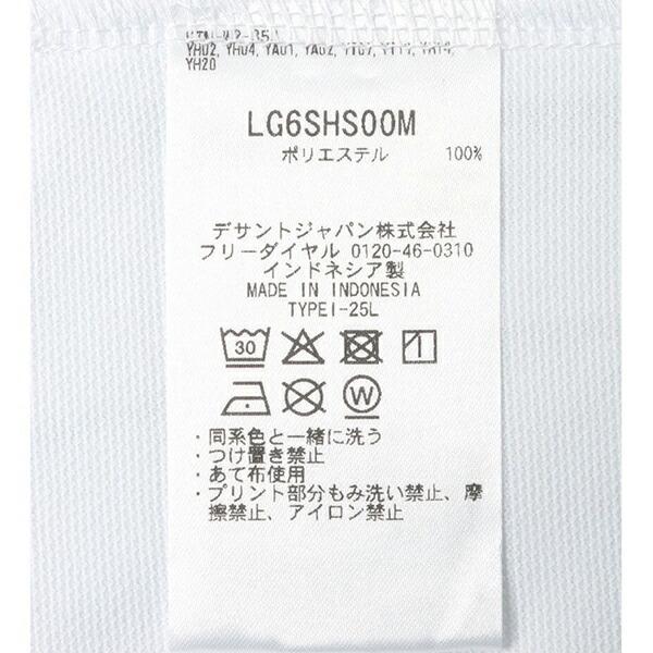 ルコック 2026年春夏モデル メンズ マーキングデザイン 半袖シャツマーキングデザイン半袖シャツ LG6SHS00M【26SS】の画像