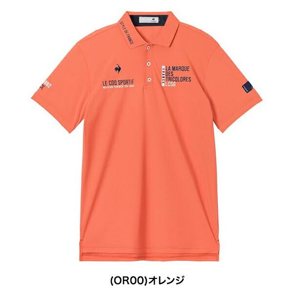 ルコック 2026年春夏モデル メンズ マーキングデザイン 半袖シャツマーキングデザイン半袖シャツ LG6SHS00M【26SS】の画像