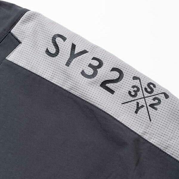 【特価】【残り、ホワイトXLサイズのみ】SY32 2025年春夏モデル メンズSTRETCH NYLON ストレッチ ナイロン ショートパンツ SYG-25S009【25】