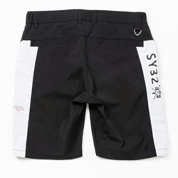 【特価】【残り、ホワイトXLサイズのみ】SY32 2025年春夏モデル メンズSTRETCH NYLON ストレッチ ナイロン ショートパンツ SYG-25S009【25】