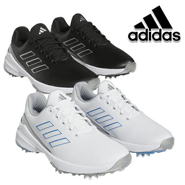 ★美品★adidas レディースゴルフシューズ 23cm アディダスゴルフ レディース ZG23 ゼッドジー23 シューレース
