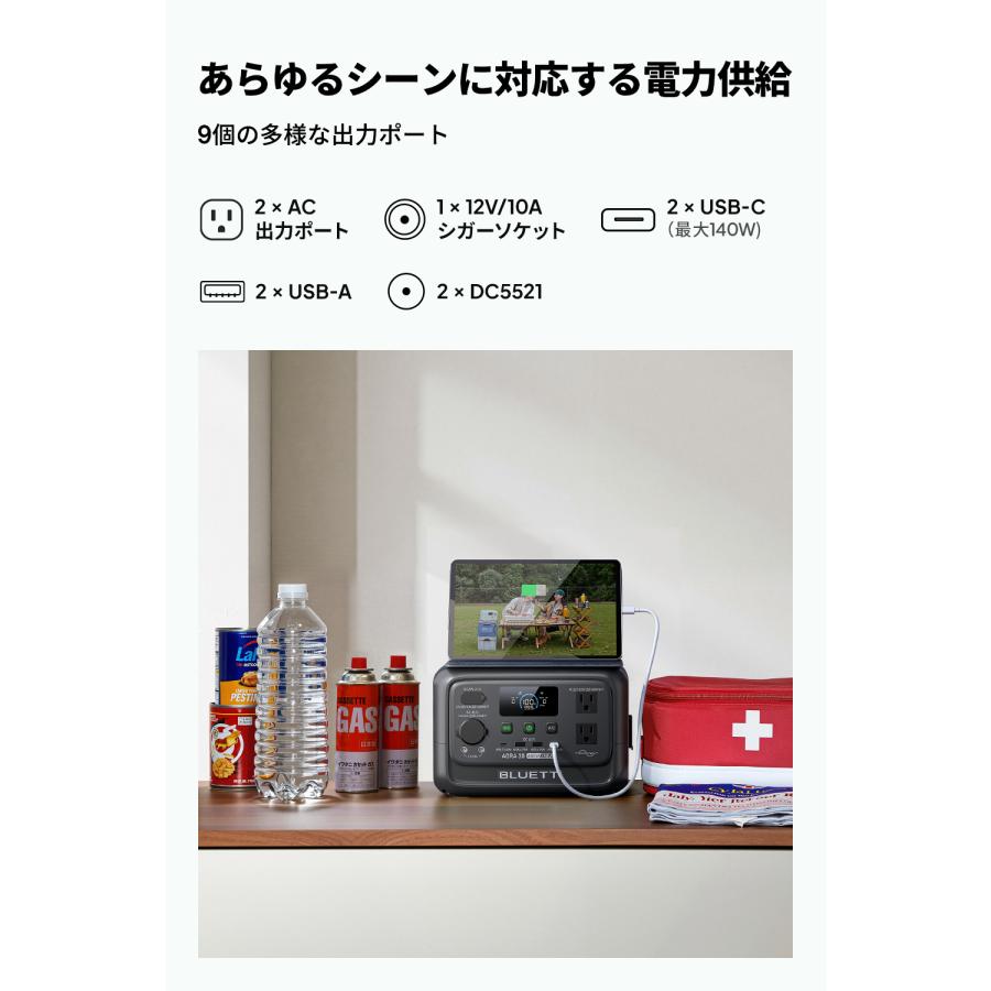 BLUETTI 【クーポンで39,520円 5/30~】BLUETTI ポータブル電源