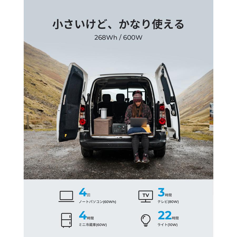 BLUETTI ポータブル電源 EB3A スチールグレー 268Wh/600W 軽量 BLUETTI ポータブル電源 EB3A スチールグレー 268Wh/600W 軽量