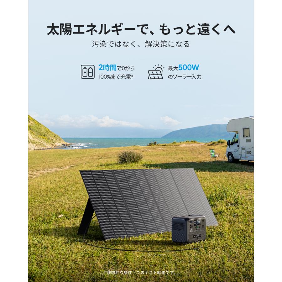 BLUETTI ポータブル電源 AC70 768Wh/1000W 大容量 家庭用 蓄電池 5年保証 バックアップ電源(サージ2000W) UPS機能 アプリ対応 アウトドア 防災 節電｜poweroak｜06