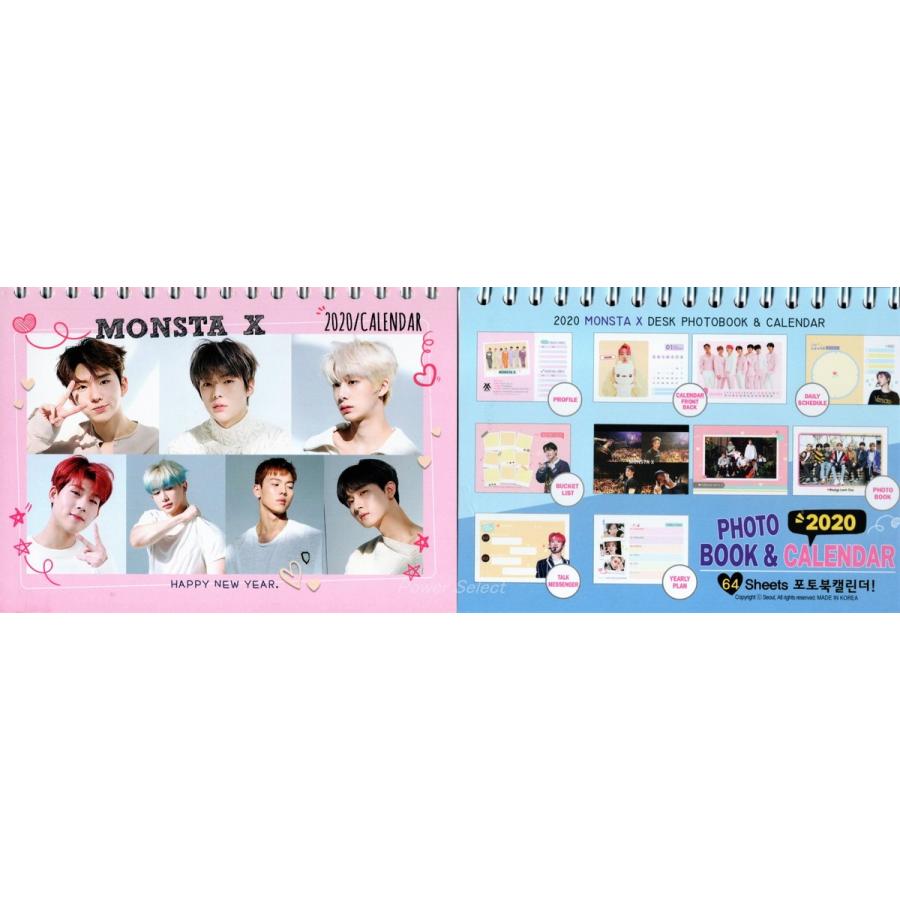 MONSTA X モンスタエックス グッズ【メモ帳 80枚セット】 折りたたみ式 メモパッド 写真 | 