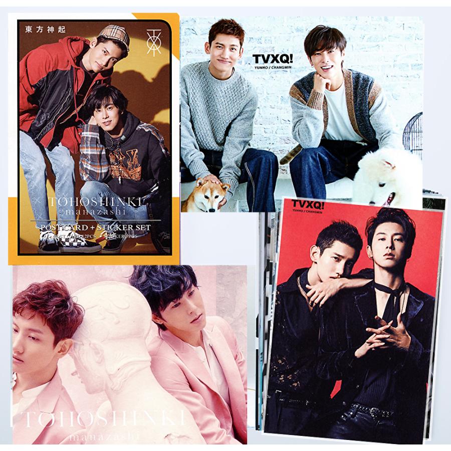 東方神起 チャンミン ユノ ユンホ グッズ ポストカード セット ( ポストカード 12枚 + ステッカー 3枚 ) 15点set | 
