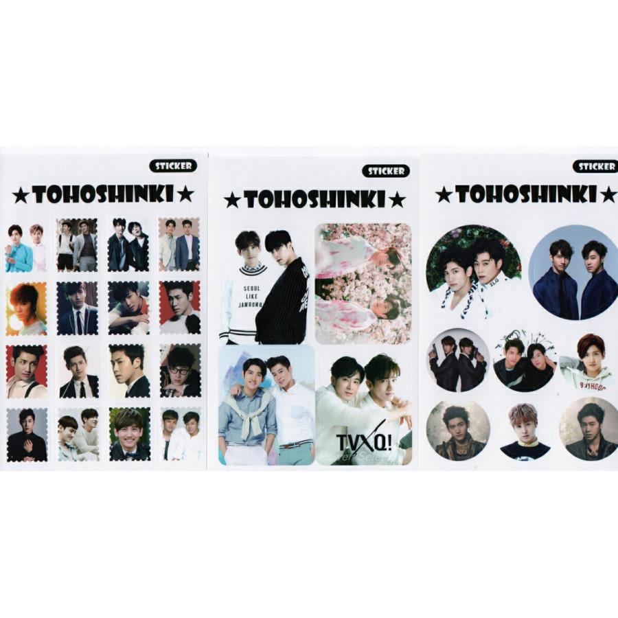 東方神起 チャンミン ユノ ユンホ グッズ ポストカード セット ( ポストカード 12枚 + ステッカー 3枚 ) 15点set |  | 02