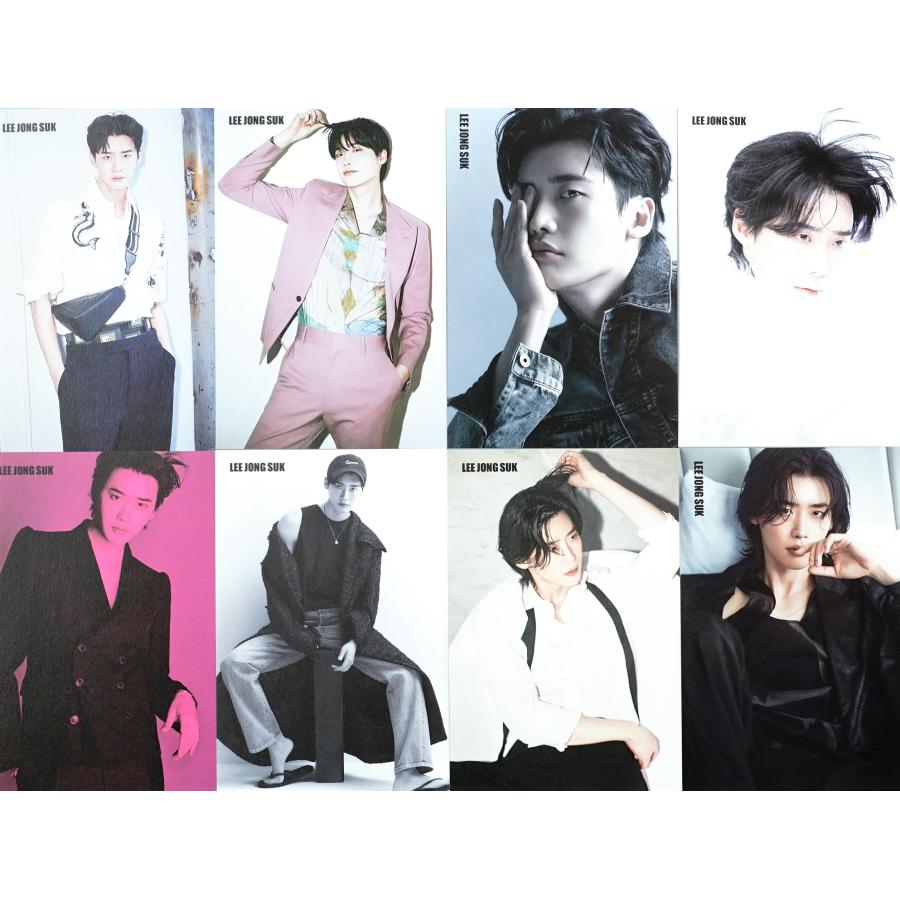イ・ジョンソク LeeJongSuk グッズ ポストカード セット ( ポストカード 12枚 + ステッカー 3枚 ) 15点セット |  | 01