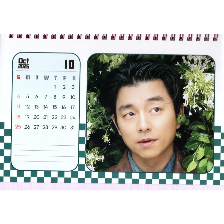 コンユ グッズ 卓上 カレンダー (写真集) 2026~2027年(2年分) +