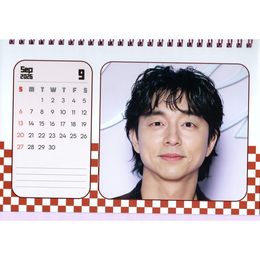 コンユ グッズ 卓上 カレンダー (写真集) 2026~2027年(2年分) +