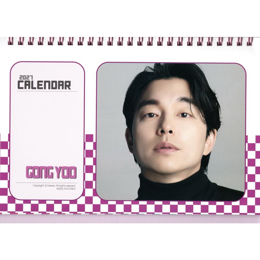 コンユ グッズ 卓上 カレンダー (写真集) 2026~2027年(2年分) +