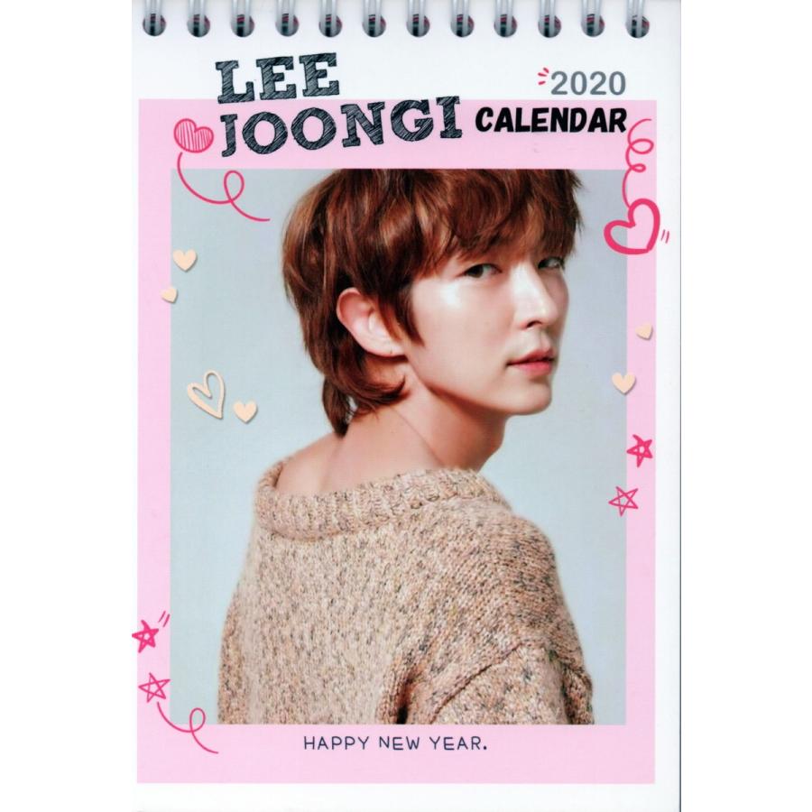 イジュンギ グッズ 2020年 (令和2年) フォトブック + 写真集 カレンダー (卓上カレンダー) 64ページ【送料無料】 |  | 01