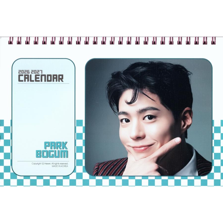 【値下げ】パクボゴム 公式卓上カレンダー(絶版）（貴重） Amazon | パク ボゴム 卓上カレンダー 2025年 2026年度
