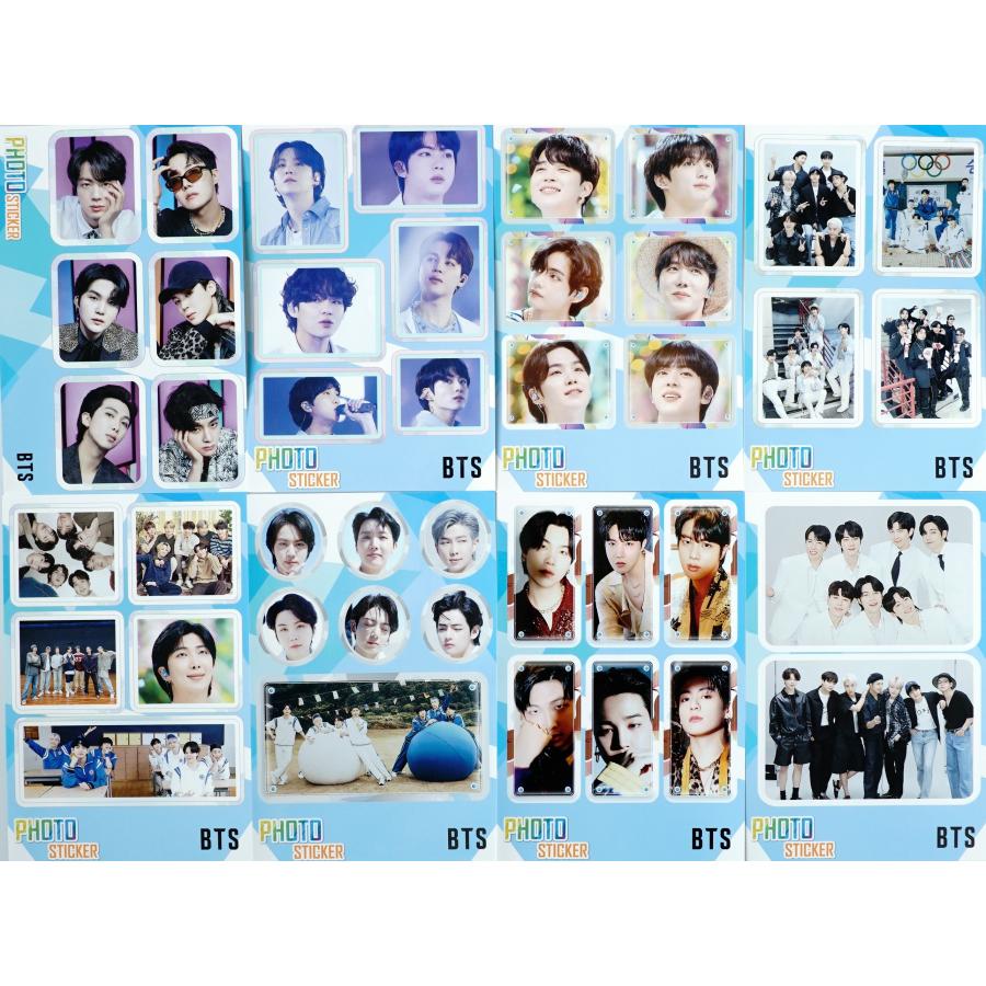 BTS グッズ ステッカーセット 87枚入 フォトステッカー/ シールセット + カバーケース |  | 01