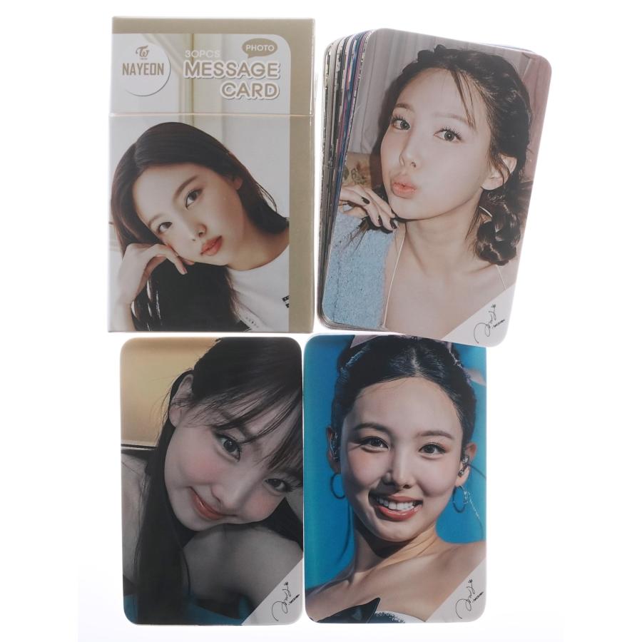 TWICE ナヨン グッズ フォトメッセージカード （ブックマーク