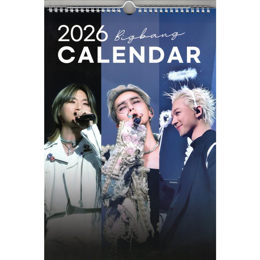 BIGBANG カレンダー BIGBANG ビッグバン 2026 2027 卓上 カレンダー DESK CALENDAR