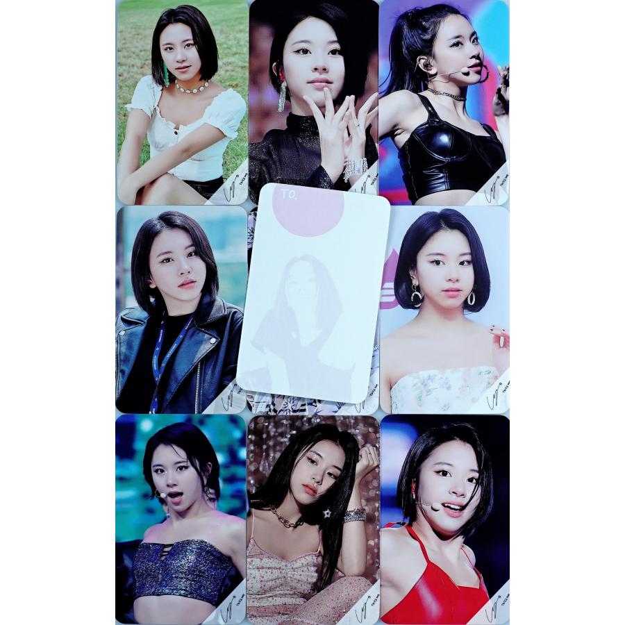 TWICE チェヨン グッズ フォトメッセージカード （ブックマーク、タグ