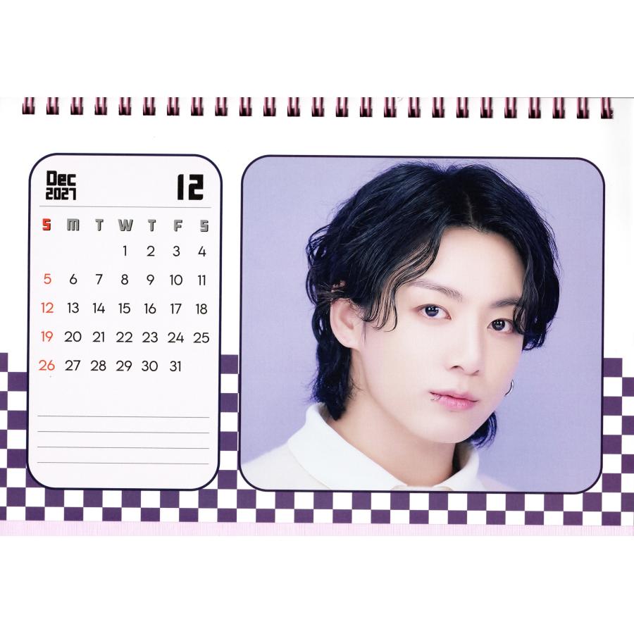BTS ジョングク グッズ 卓上 カレンダー (写真集 カレンダー