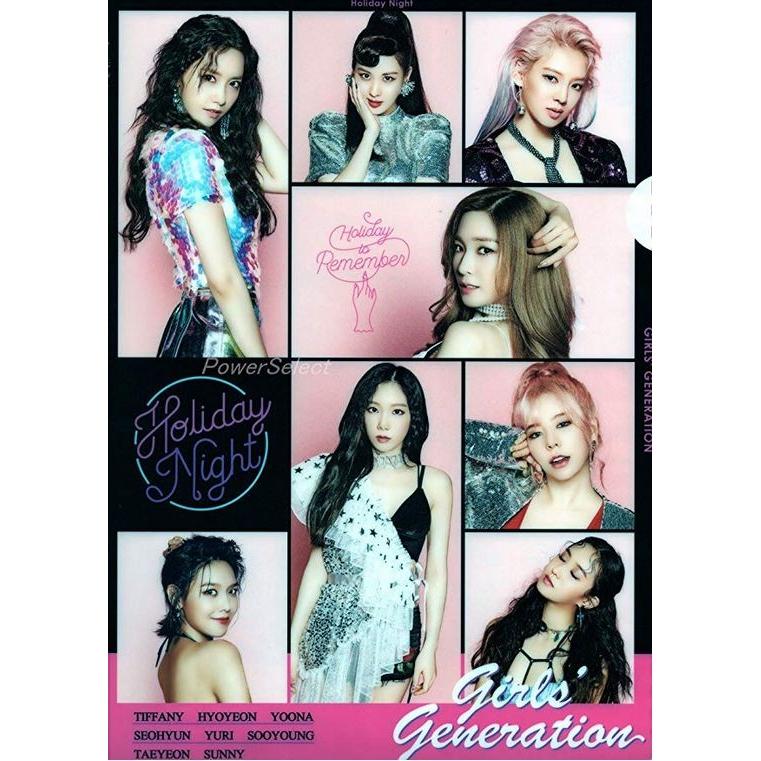 少女時代 【グラフィック クリアファイル】 A4サイズ 　両面写真2 | 