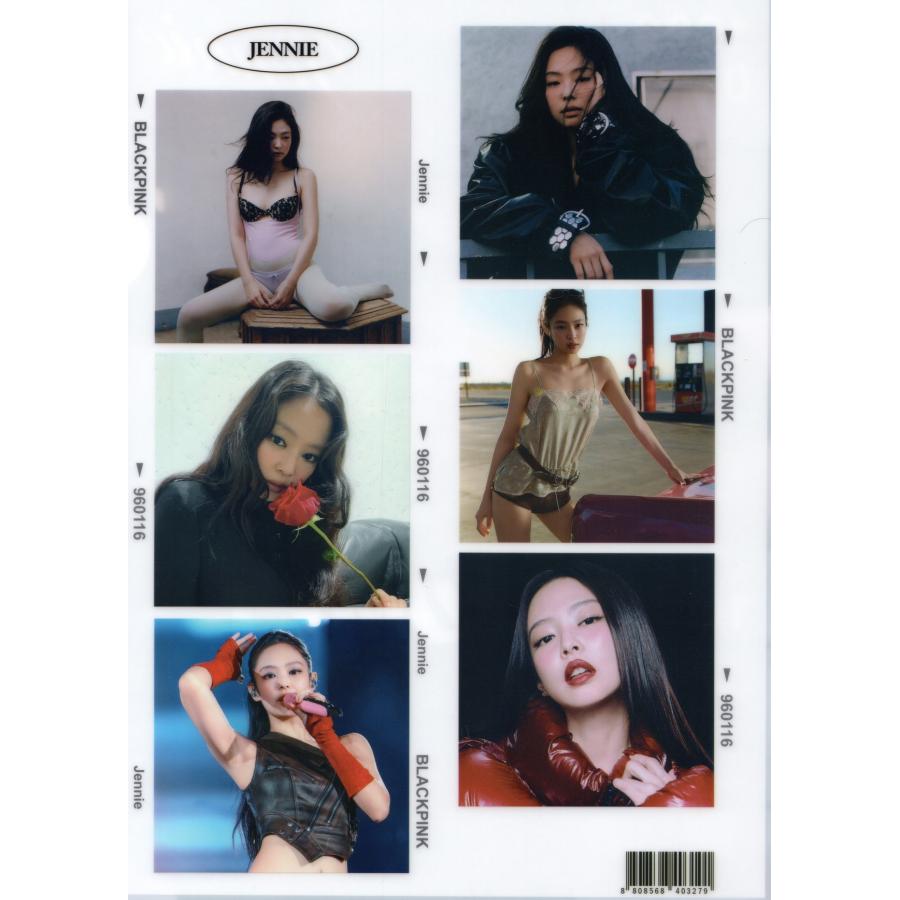 BLACKPINK ブラックピンク JENNIE ジェニー グッズ クリアファイル A4