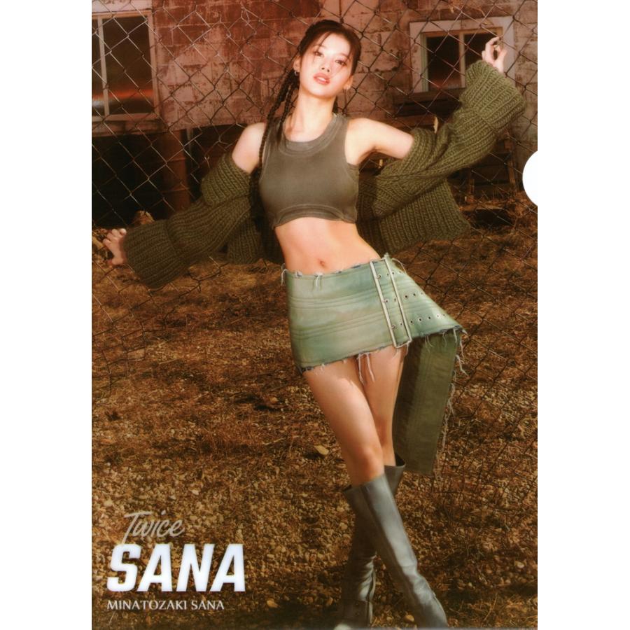 TWICE SANA サナ グッズ クリアファイル A4サイズ K-POP 新作