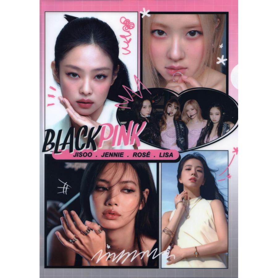 BLACKPINK ブラックピンク グッズ クリアファイル 写真 1 |  | 01