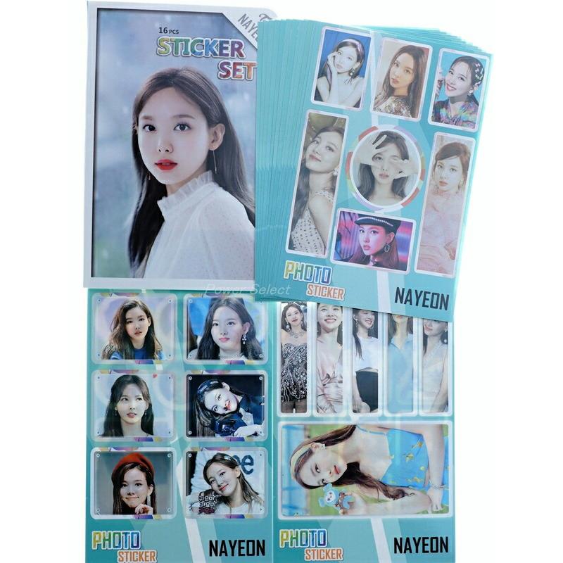 TWICE トゥワイス ナヨン グッズ ステッカーセット 87枚入 フォトステッカー/ シールセット + カバーケース付 | 