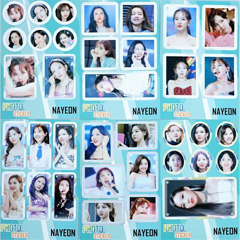TWICE トゥワイス ナヨン グッズ ステッカーセット 87枚入 フォトステッカー/ シールセット + カバーケース付 |  | 01