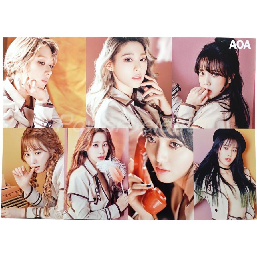 AOA エーオーエー ポスター 12枚 (A3サイズ) ＋ ステッカー セット 13点セット |  | 01