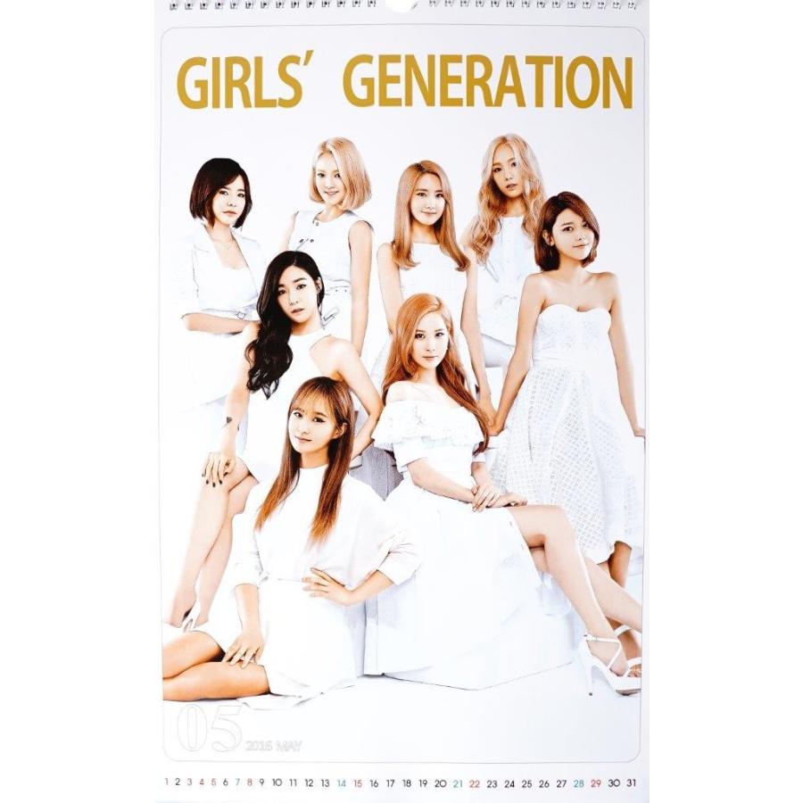 少女時代 大判 壁掛け カレンダー 2016年 (平成28年) + 卓上カレンダー [2点セット] |  | 02