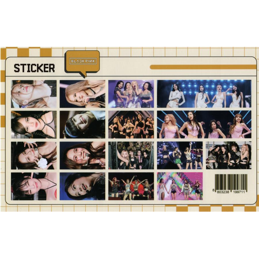 BLACKPINK ブラックピンク グッズ 卓上 カレンダー 2025~2026年(2年分