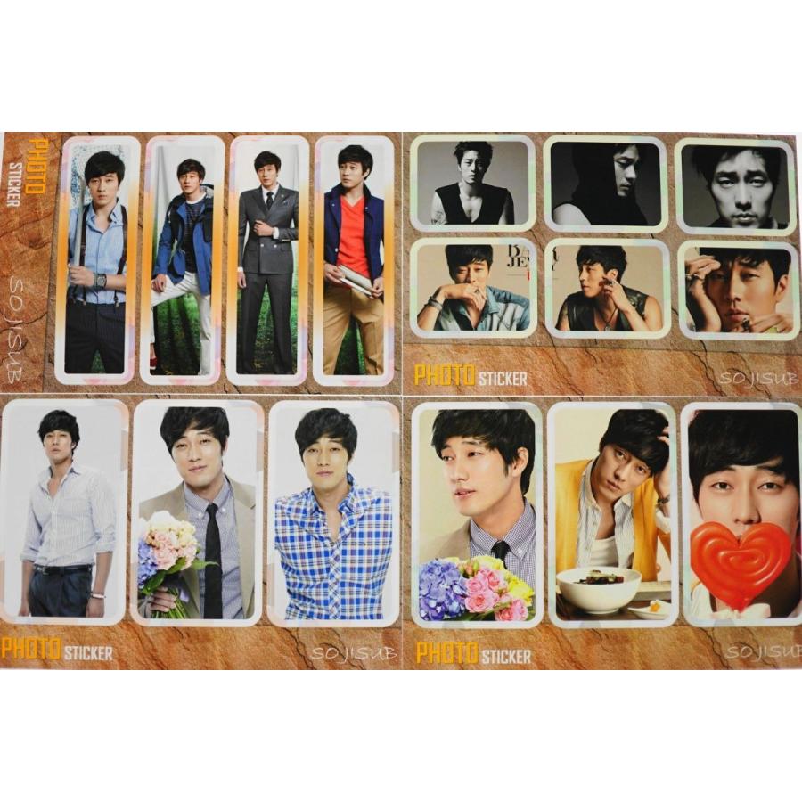 ソ ジソプ グッズ【ステッカーセット 87枚入】 フォトステッカー/ シールセット + カバーケース付 |  | 01
