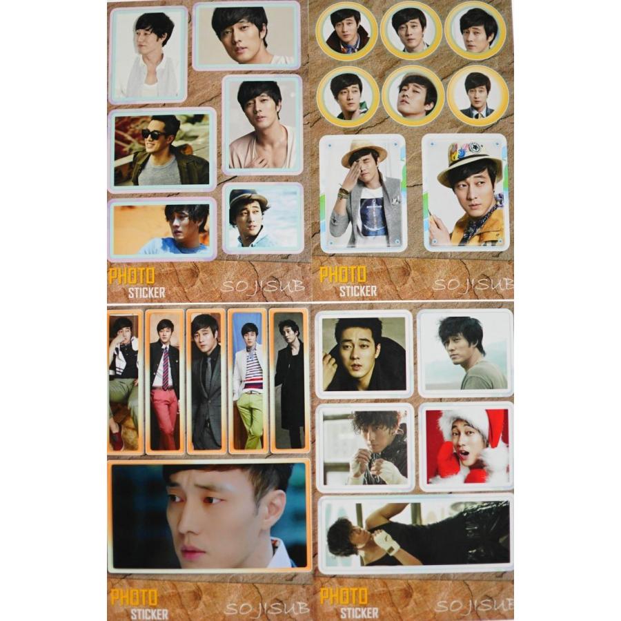 ソ ジソプ グッズ【ステッカーセット 87枚入】 フォトステッカー/ シールセット + カバーケース付 |  | 02