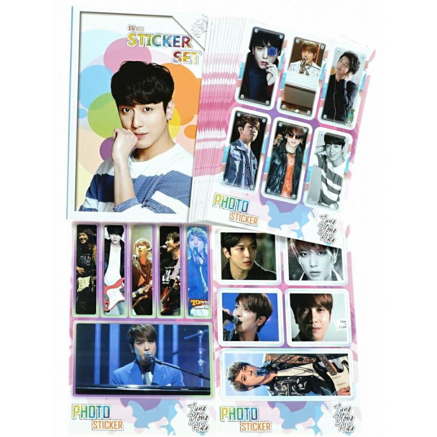 CNBLUE ヨンファ グッズ【ステッカーセット 87枚入】 フォトステッカー/ シールセット + カバーケース付 | 