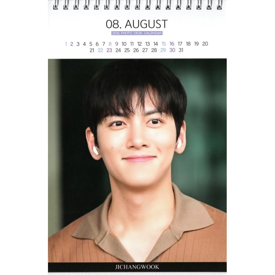 チチャンウク グッズ 卓上 カレンダー 2026~2027年(2年分)+ ステッカー