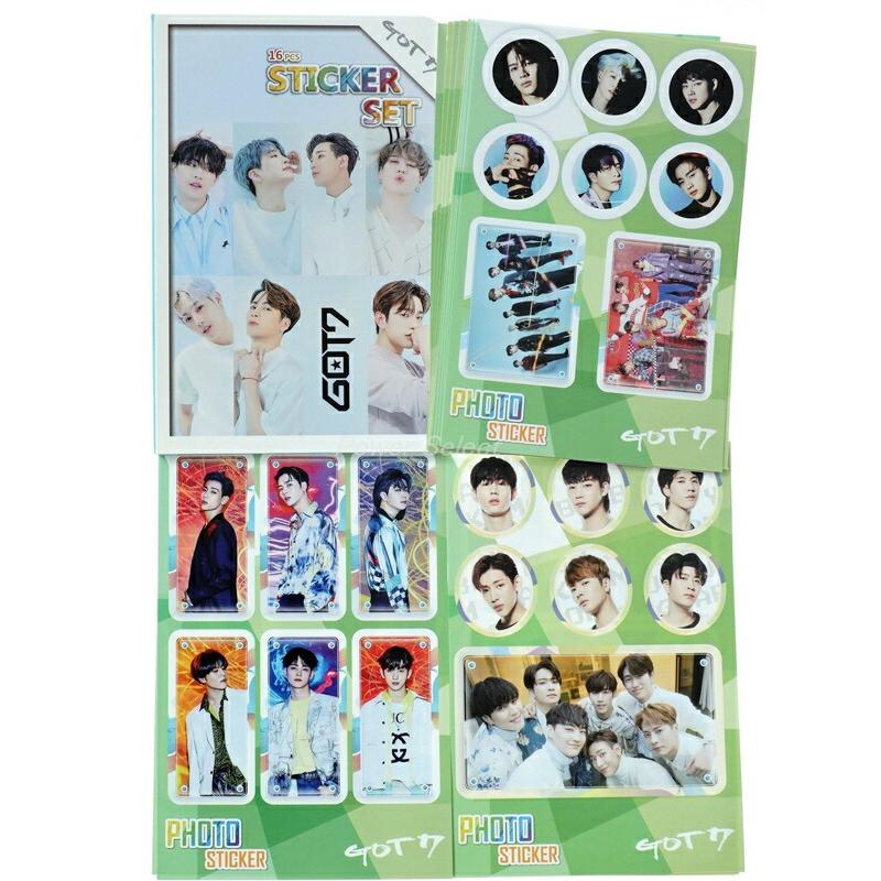 GOT7 グッズ【ステッカーセット 87枚入】 フォトステッカー/ シールセット + カバーケース付 | 