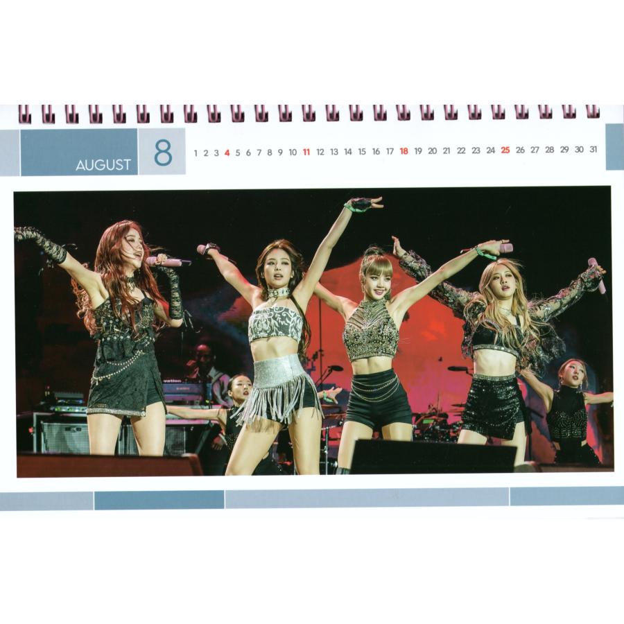 BLACKPINK ブラックピンク グッズ 卓上 カレンダー 2025年 +