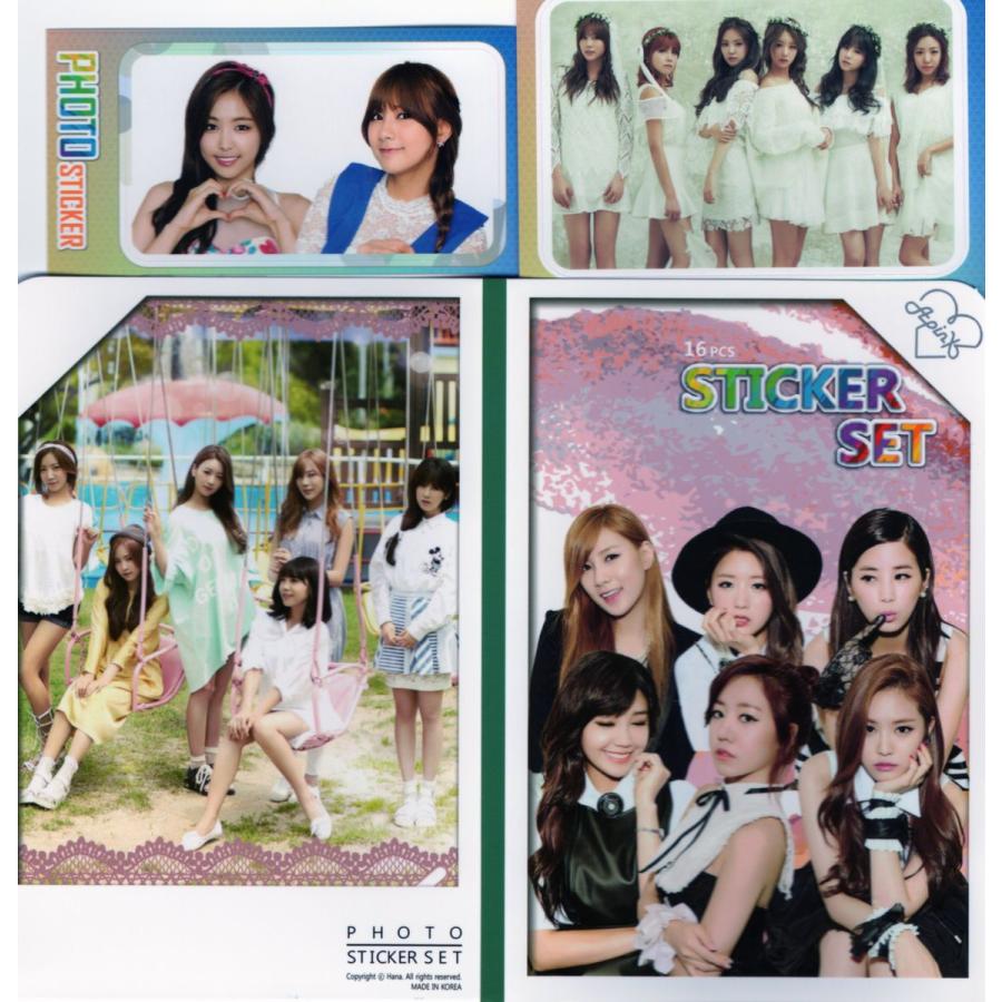 Apink エーピンク グッズ【ステッカーセット 87枚入】 フォトステッカー/ シールセット + カバーケース付 | 