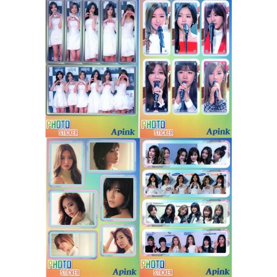 Apink エーピンク グッズ【ステッカーセット 87枚入】 フォトステッカー/ シールセット + カバーケース付 |  | 01