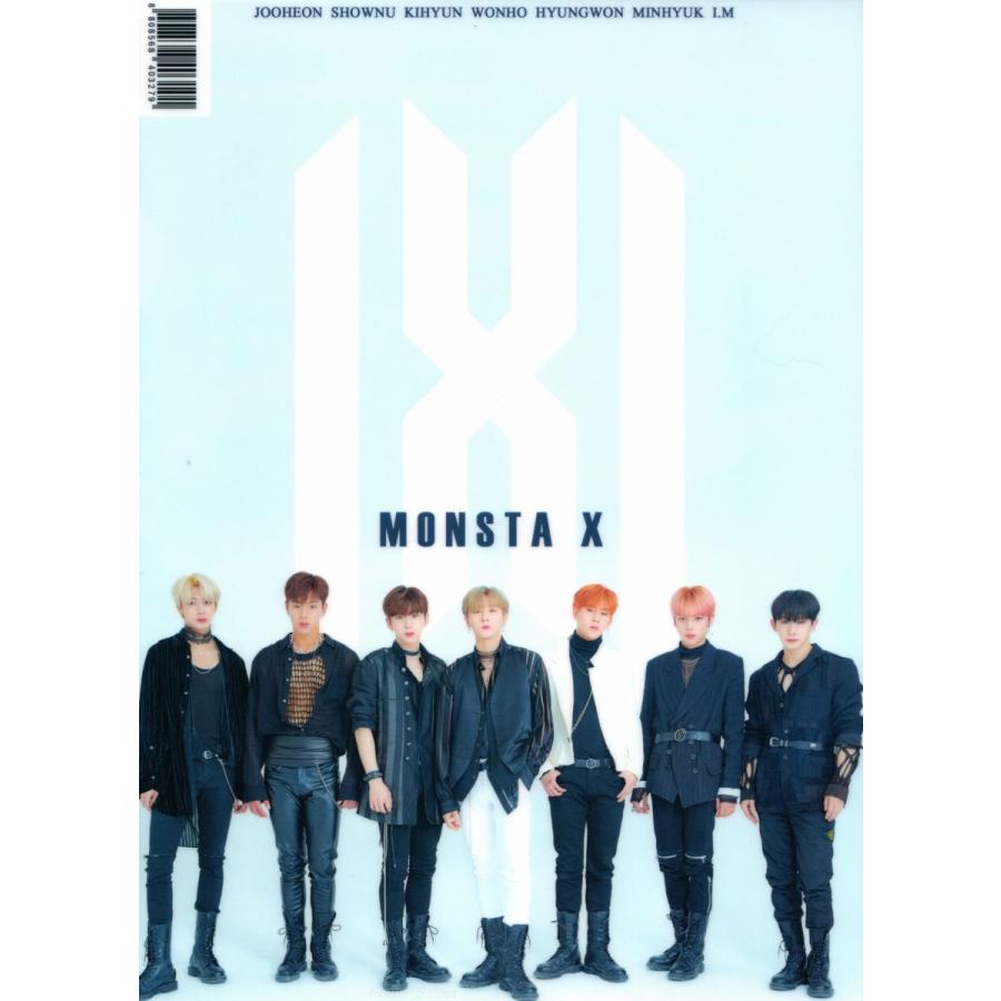 MONSTA X モンスタエックス グッズ クリアファイル A4サイズ 両面写真1 |  | 01