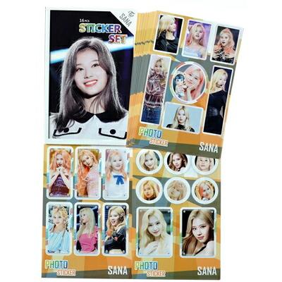 TWICE SANA サナ グッズ ステッカーセット 87枚入 フォトステッカー/ シールセット + カバーケース付 | 