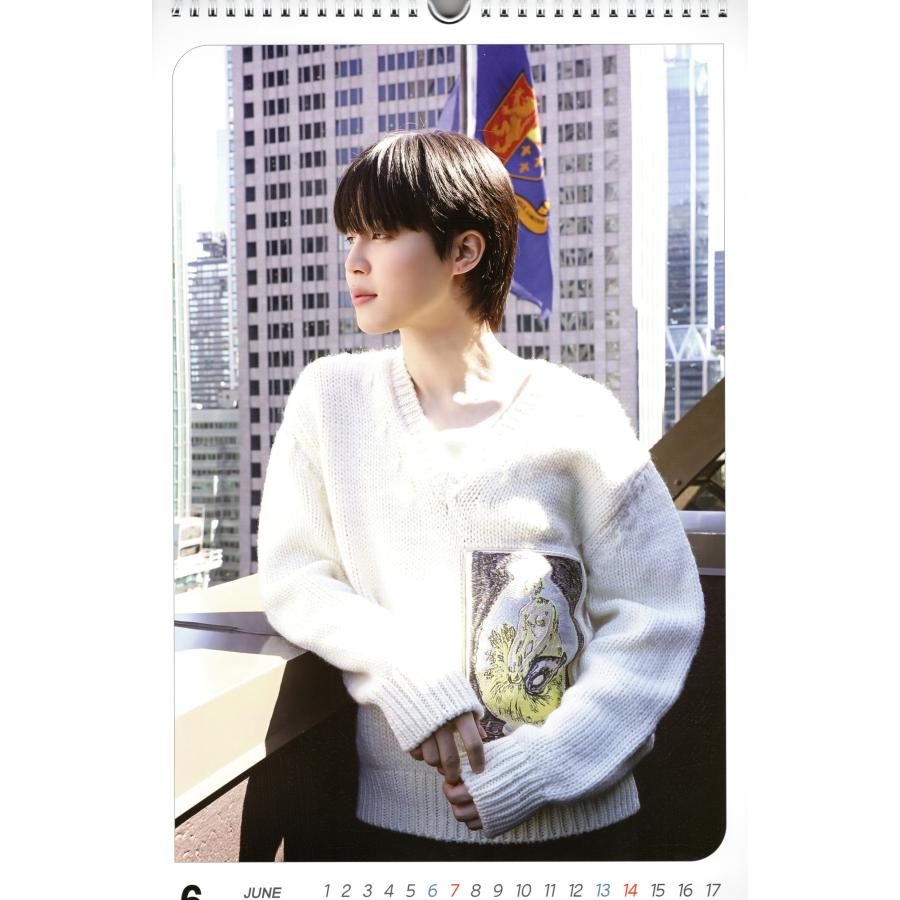 BTS ジミン グッズ 大判 壁掛け カレンダー 2026年 (令和8年) + カレンダー ステッカーセット K-POP 2 |  | 02