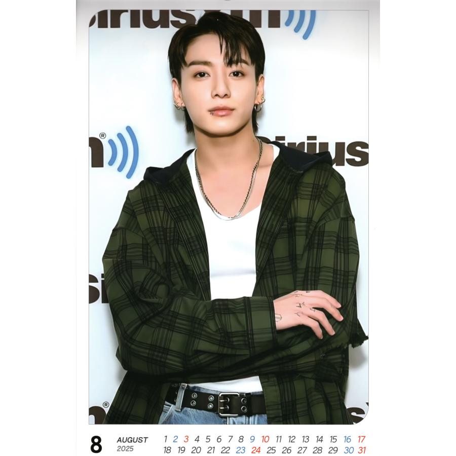 BTS ジョングク グッズ 大判 壁掛け カレンダー 2025年 (令和7年 BTS ジョングク グッズ 大判 壁掛け カレンダー 2025年 (令和7年