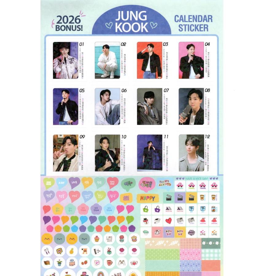 BTS シーグリ2022&ウォールカレンダー 防弾少年団(BTS) - BTS 2022 シーグリ ウォールカレンダー