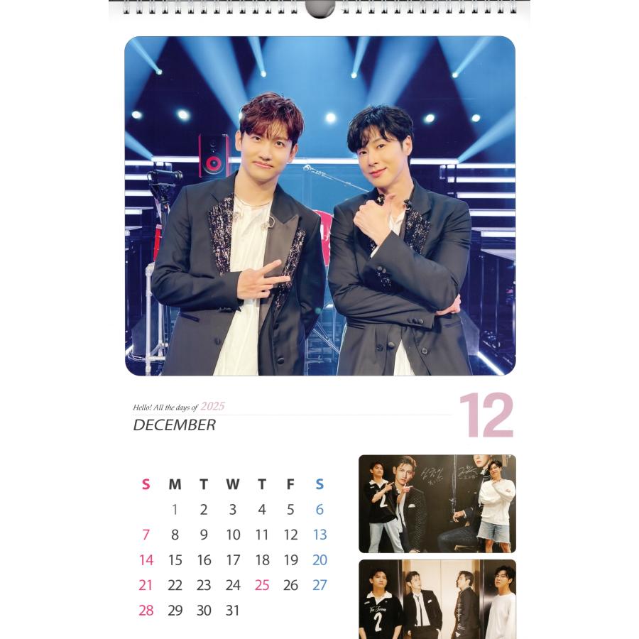 東方神起＊ユノ★激レア★直筆サイン付★韓国 2007公式カレンダー 東方神起＊ユノ☆激レア☆直筆サイン付☆韓国 2007公式