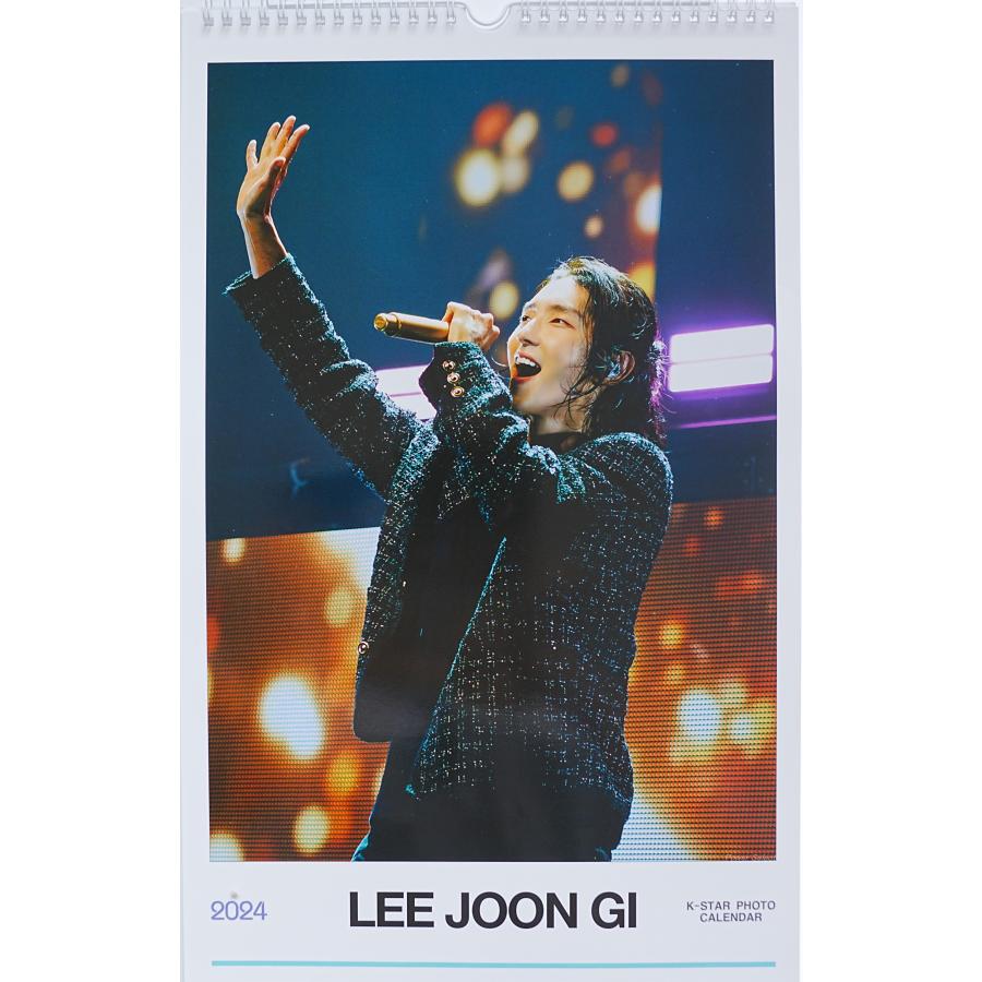イジュンギ グッズ 大判 壁掛け カレンダー 2024年 (令和6年) + カレンダー ステッカーセット |  | 01